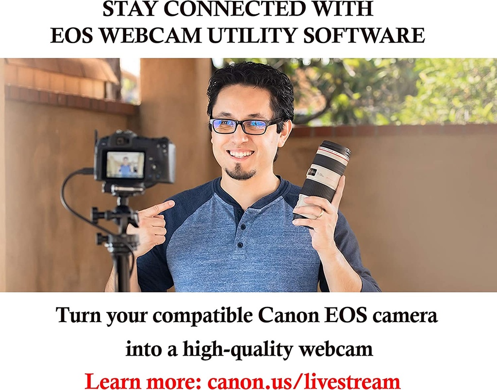 Canon EOS Rebel T7 DSLR Camera with 18-55mm Lens