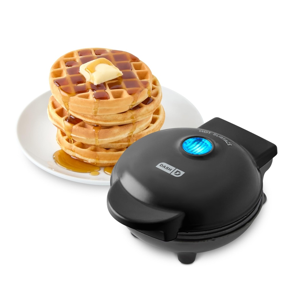 Dash DMW001BK Mini Waffle Maker