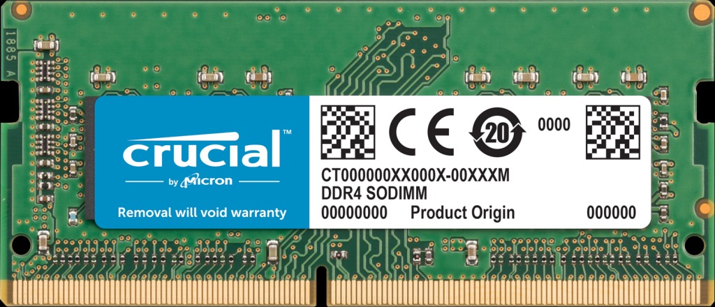 Crucial 16GB DDR4 2666MHz Laptop RAM
