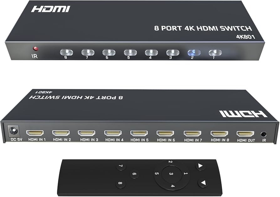 HDMI Splitter 8-Port